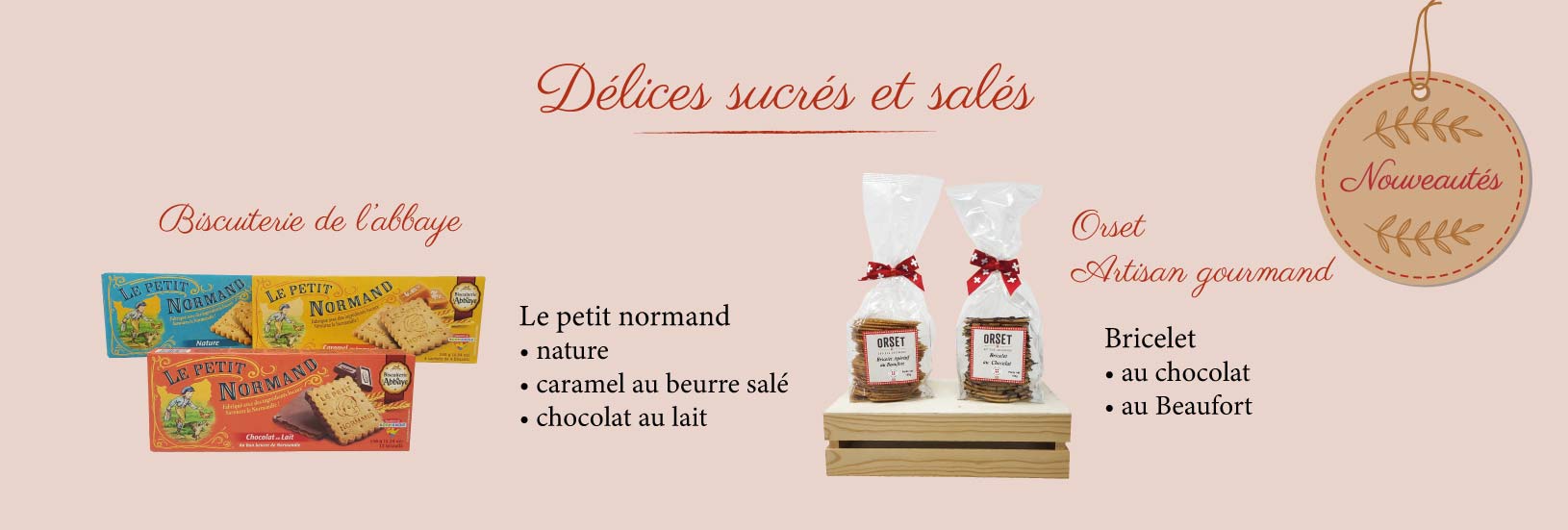 sucrés et salés