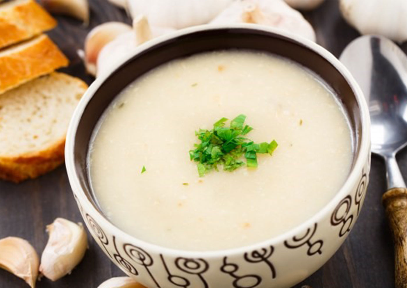Soupe à l’ail
